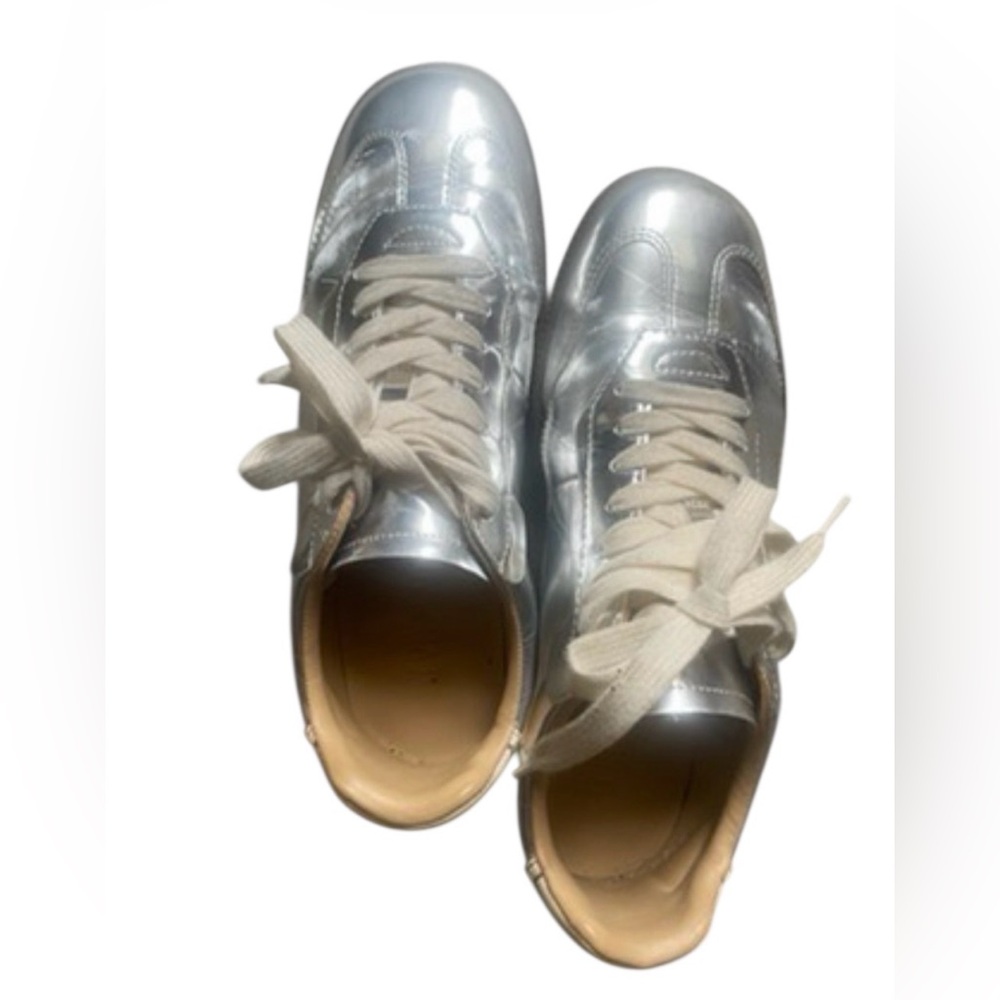STEVE MADDEN Metallic Sneaker - Picture 8 of 14